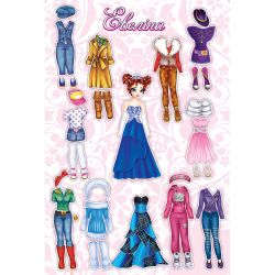 Фото #3 Одягни ляльку. Евеліна