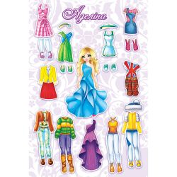 Фото #2 Одягни ляльку. Аделіна