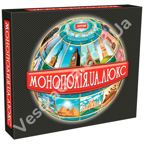 Настільна гра Монополія UA Люкс