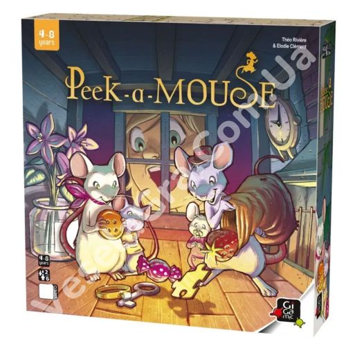 Настільна гра Підглянь за мишкою (Peek-a-Mouse)