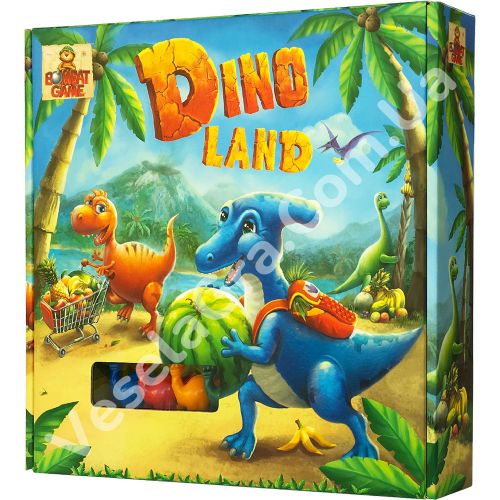 Настільна гра Dino Land (Діно Ленд)