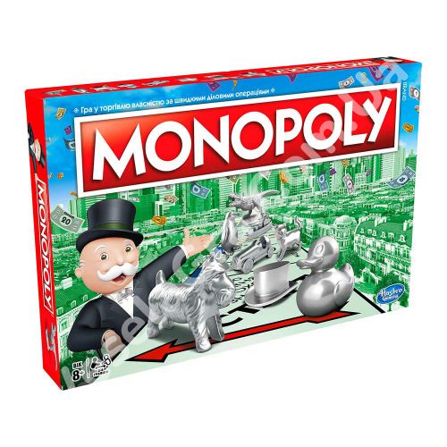 Настільна гра Класична Монополія. Україна (Monopoly)