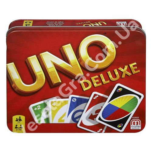 Настільна гра Уно Делюкс (UNO Deluxe)